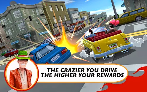 Crazy Taxi™ City Rush Android Crazy Taxi™ City Rush v1.0.2 Apk Obb Android
