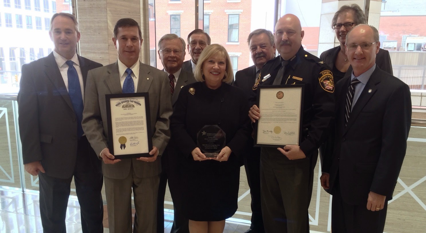 Darke County Chamber of Commerce recognized by Ohio