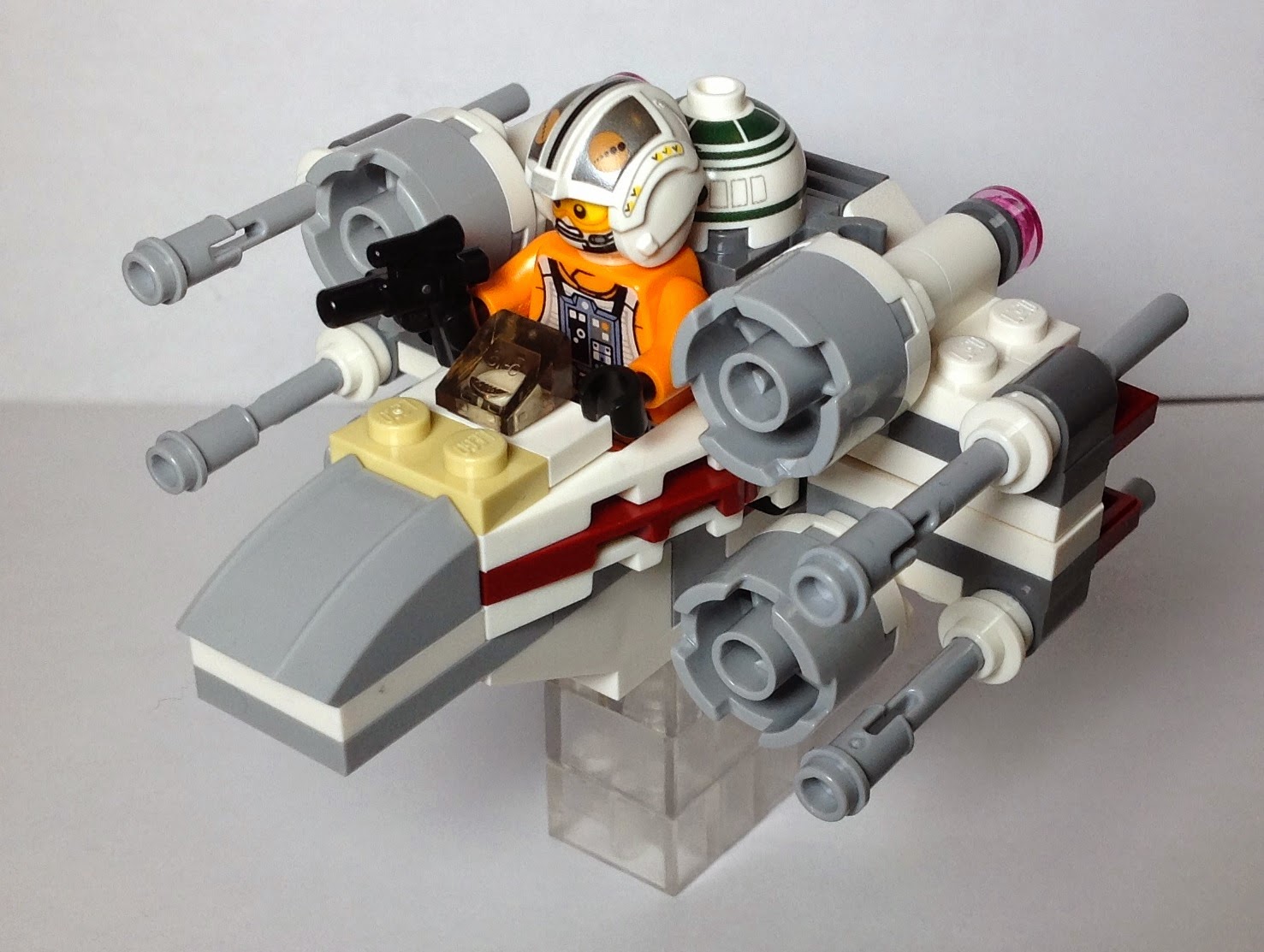 Dark Cloud Blogs LEGO Star Wars Microfighter XWing Fighter Review for MF0