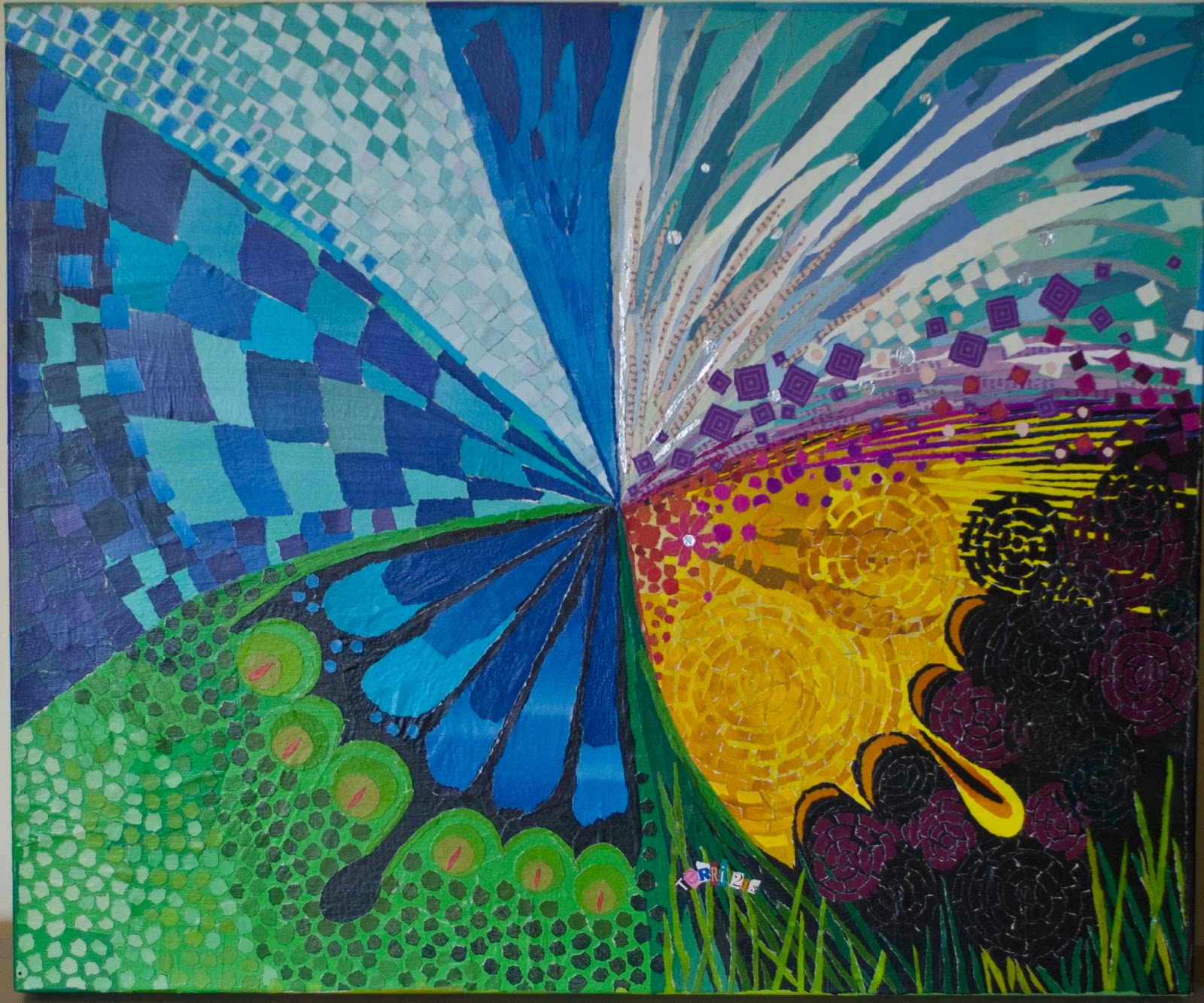 Torn Paper Art: 2015