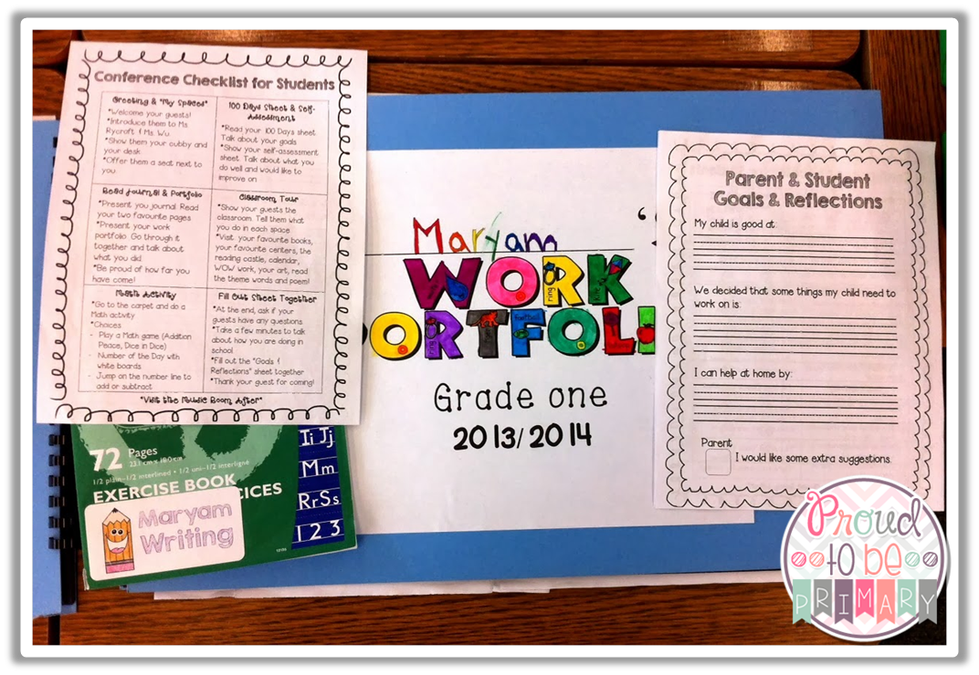 The Primary Pack: Student-led Conferences and Portfolios