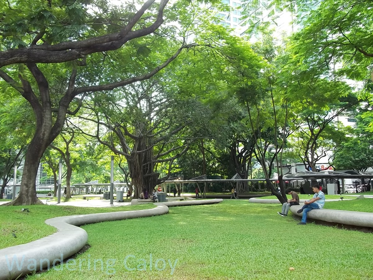Wandering Caloy The Ayala Triangle Gardens of Makati City