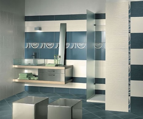 Modernos Diseños de Azulejos de Baño | Baños y Muebles