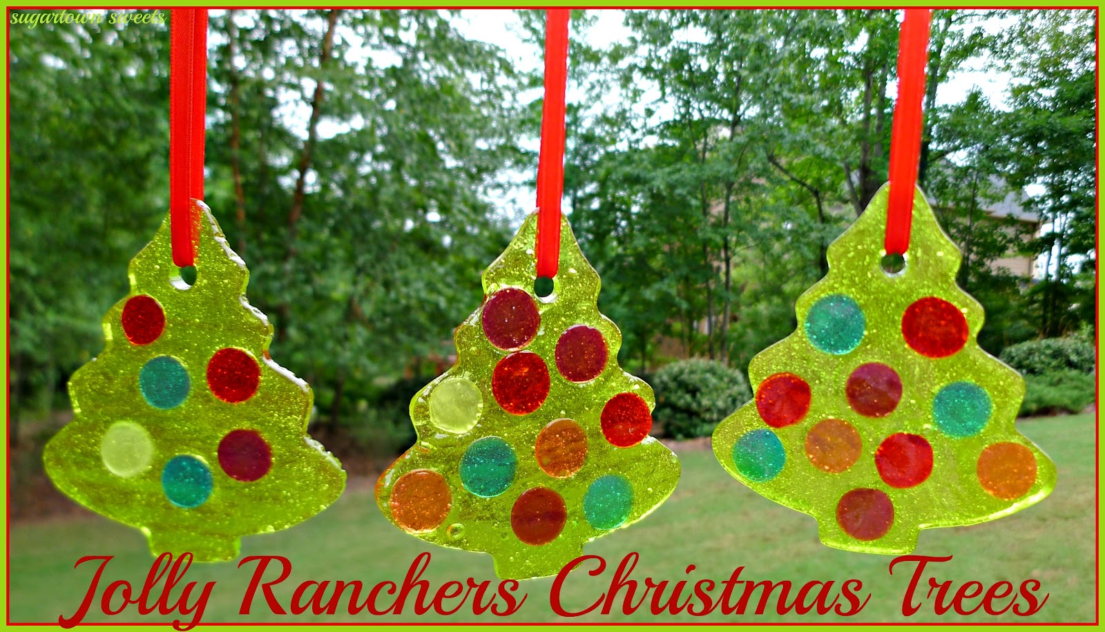 Sugartown Sweets: Christmas in July~Jolly Ranchers Christmas Tree