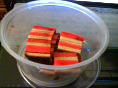 Tertunailah Hasrat Di Hati Resepi Kek Lapis Strawberry Cheese