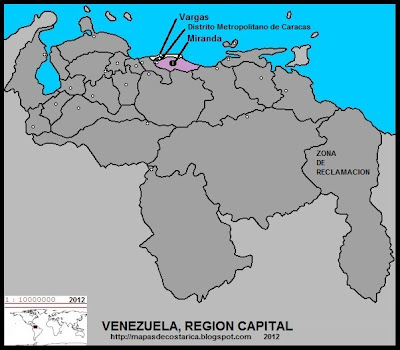 Que Son Las Regiones Politicas Administrativas De Venezuela