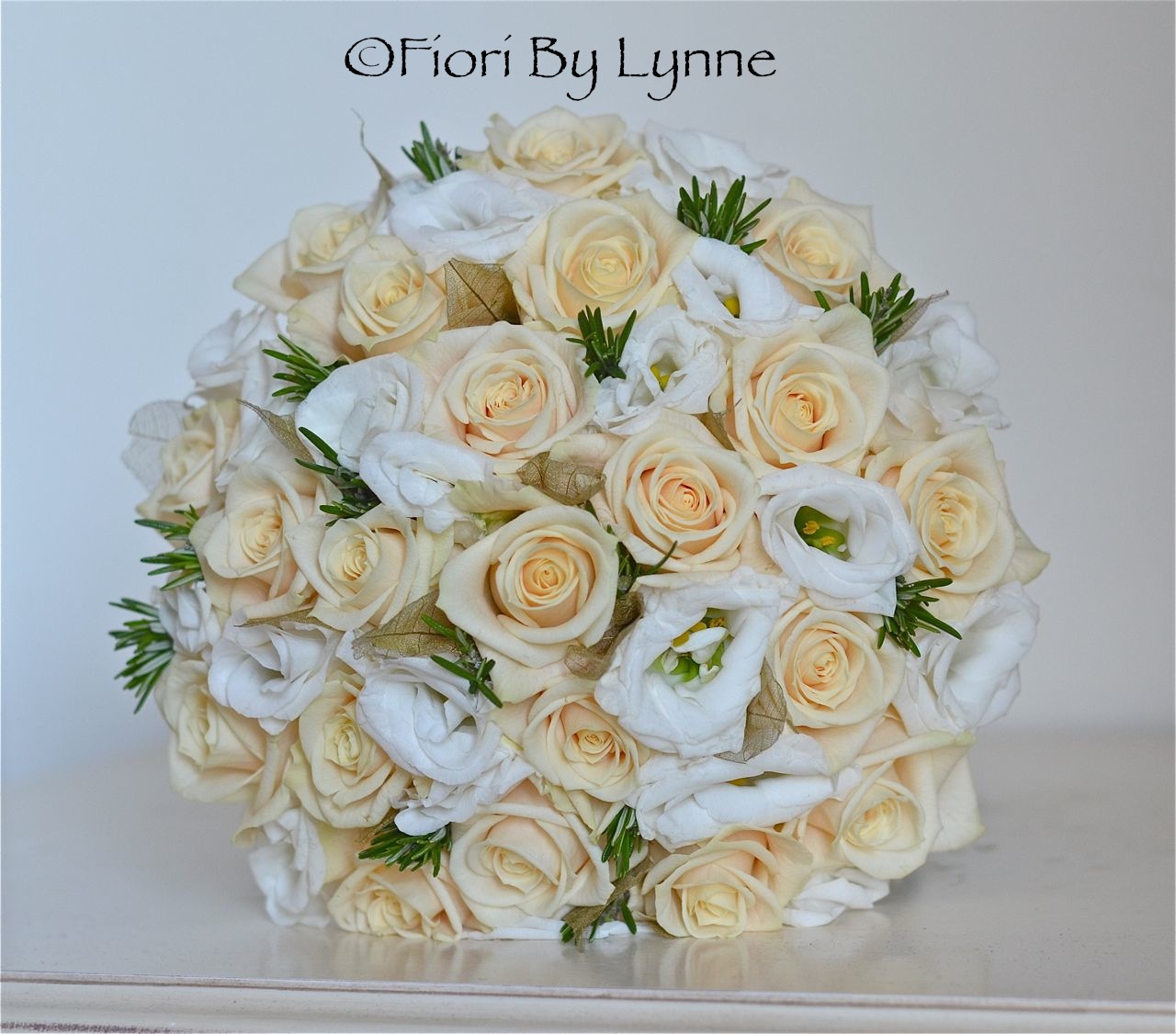 Wedding Flowers Blog Louise's Cream and Gold Wedding Flowers, Solent Spa
