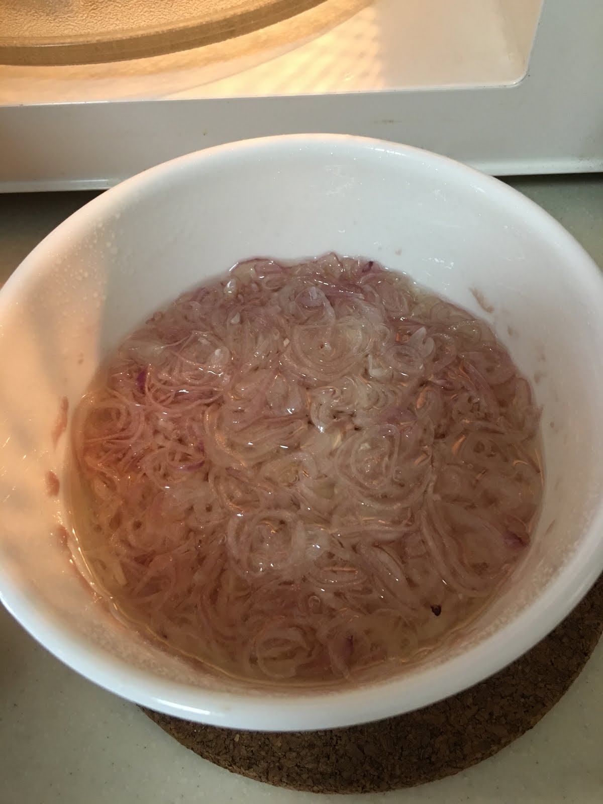 The Lazy Cook Fried Shallots using Microwave