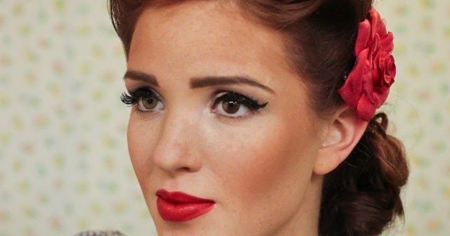 The Freckled Fox Modern Pin Up Week 2 Pin Up Victory Rolls