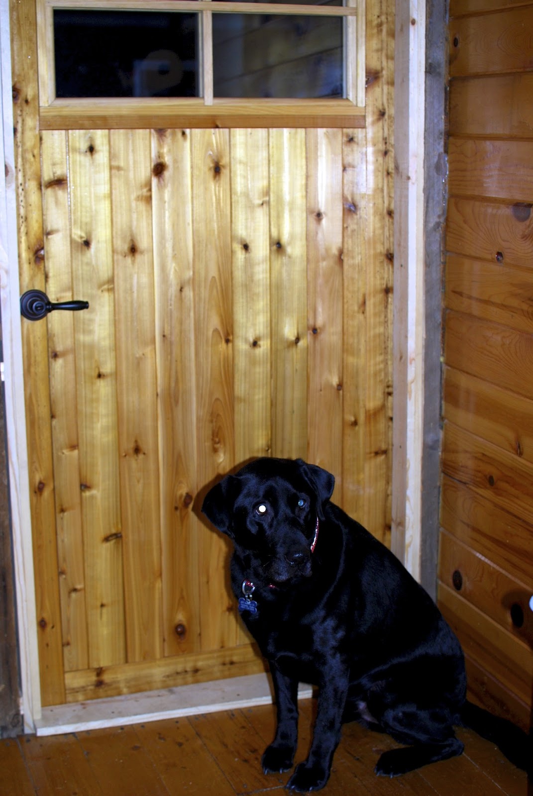 Explore Build Do New Year New Cabin Homemade Cabin Doors Installed