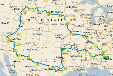 Our Trip Map