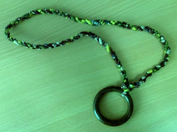 Fabric-Twisted Necklace