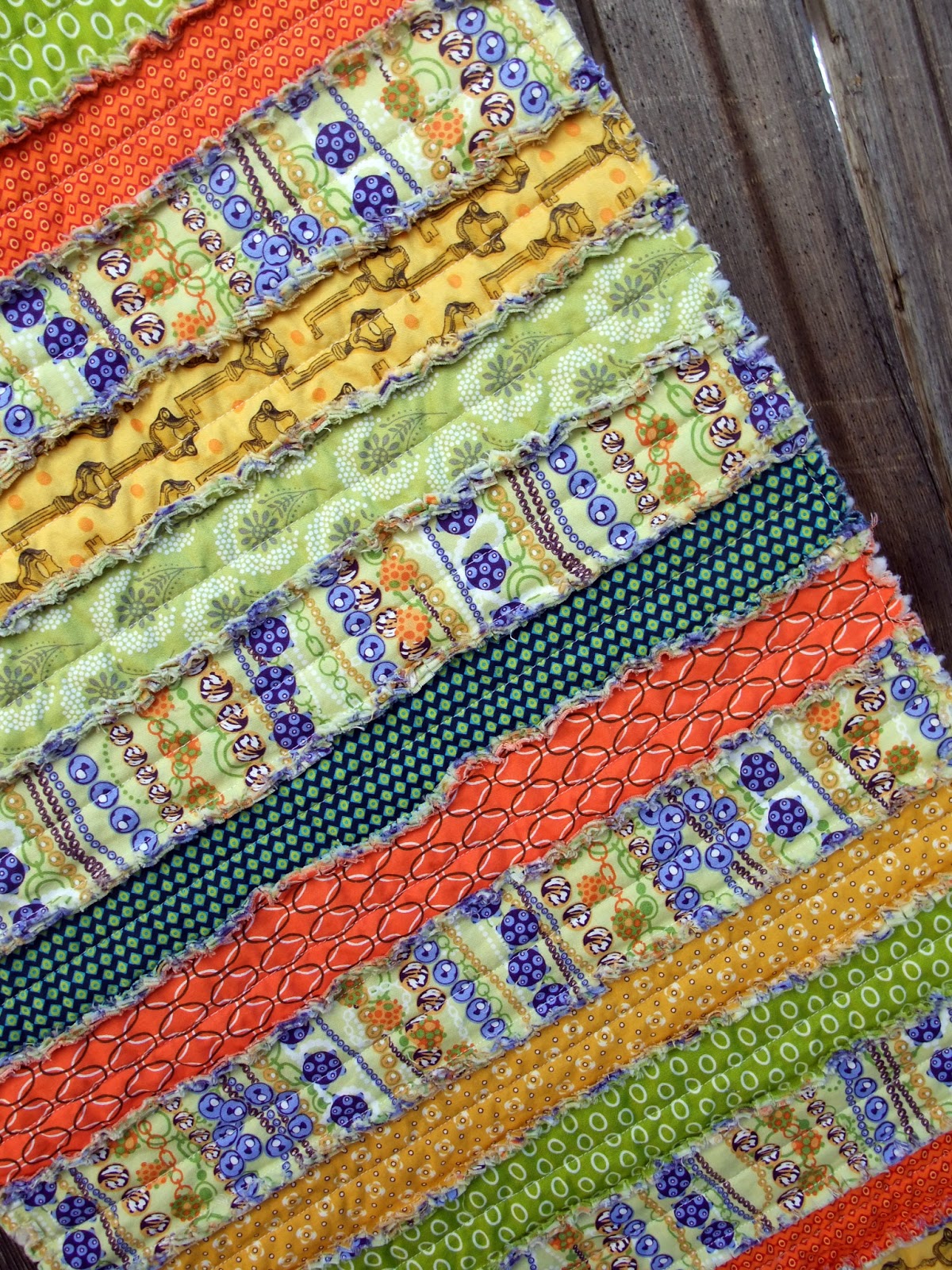 Just Another Hang Up "Rag Quilted Table Runner" Tutorial...