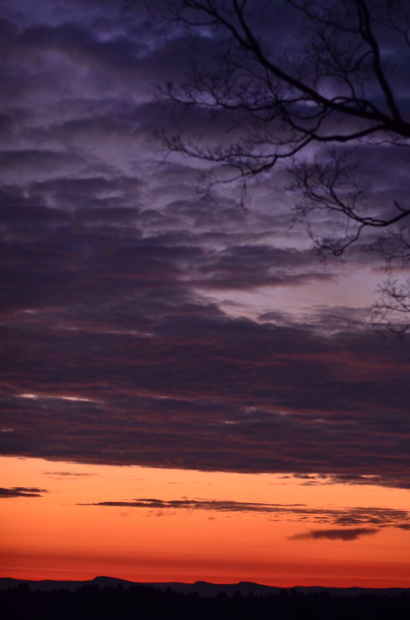 Spinning Tilting Towards Winter Solstice Sunlight Painting Clouds