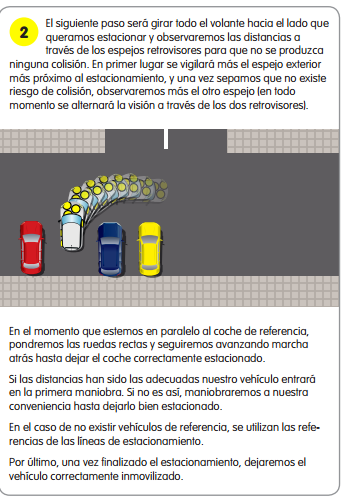 Consejos Para Tu Primer Examen De Conducir Referencias Para Estacionar En Bateria
