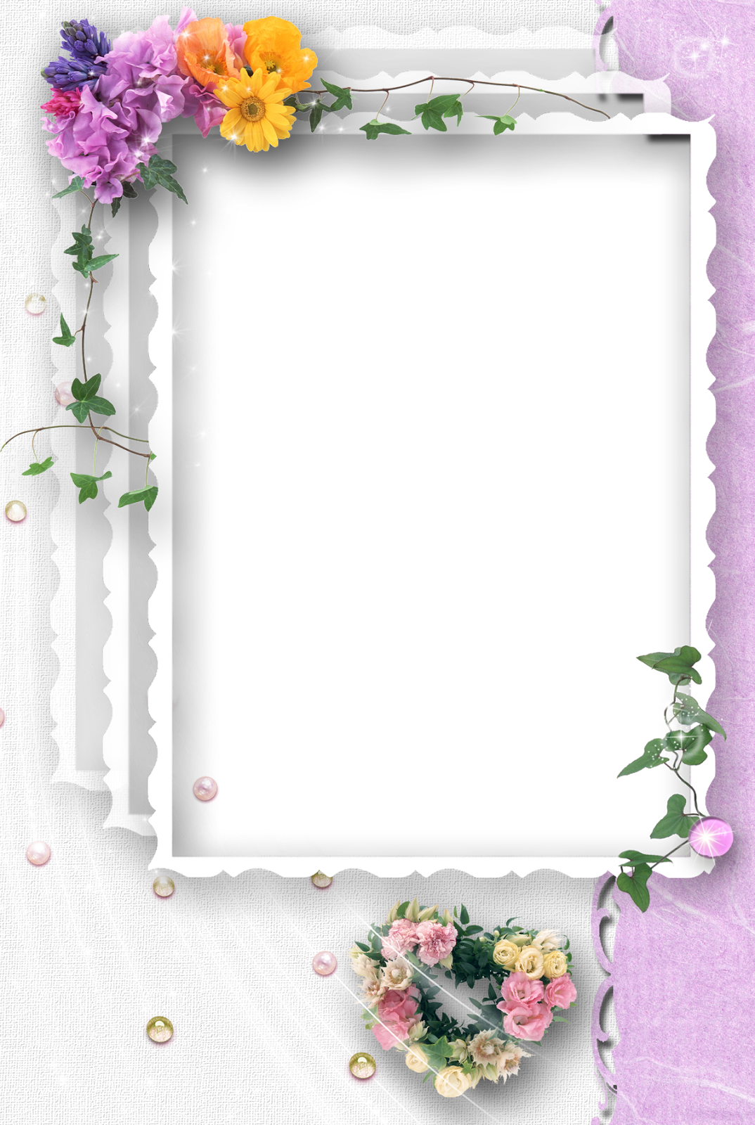 8 марта png рамки