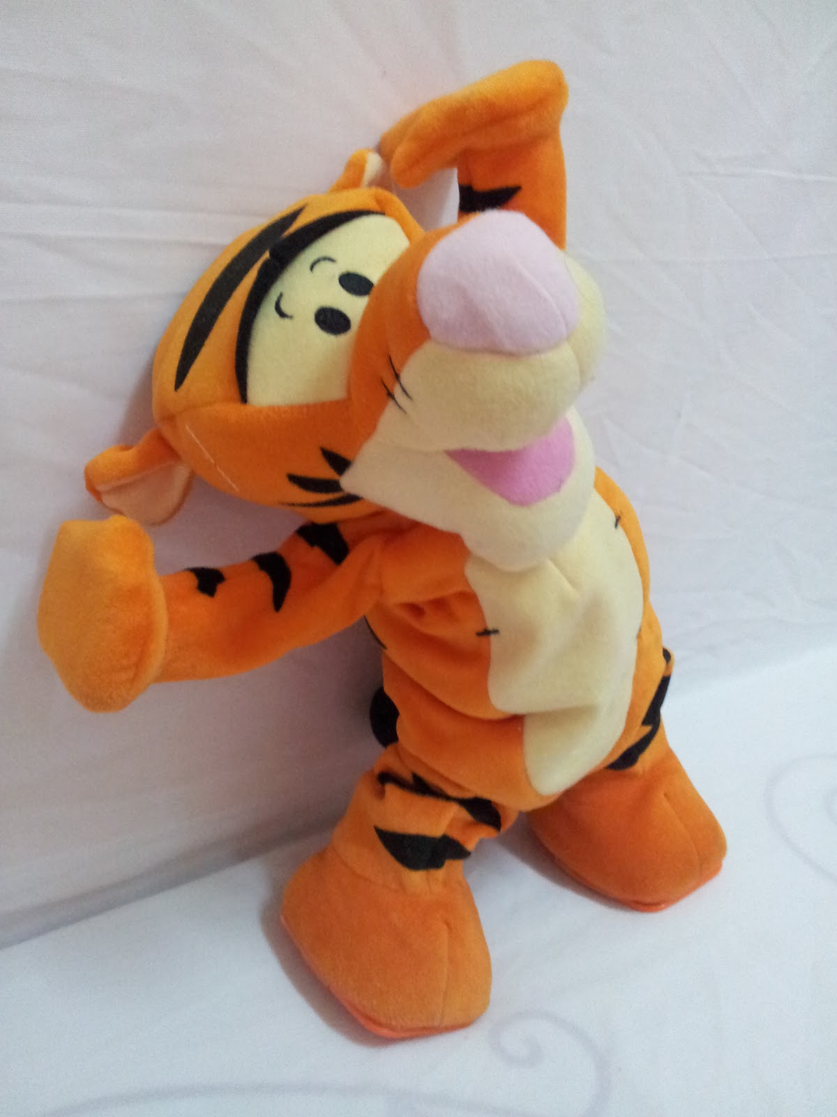 Branded Used Soft Toy Tumble Time Tigger Fisher Price