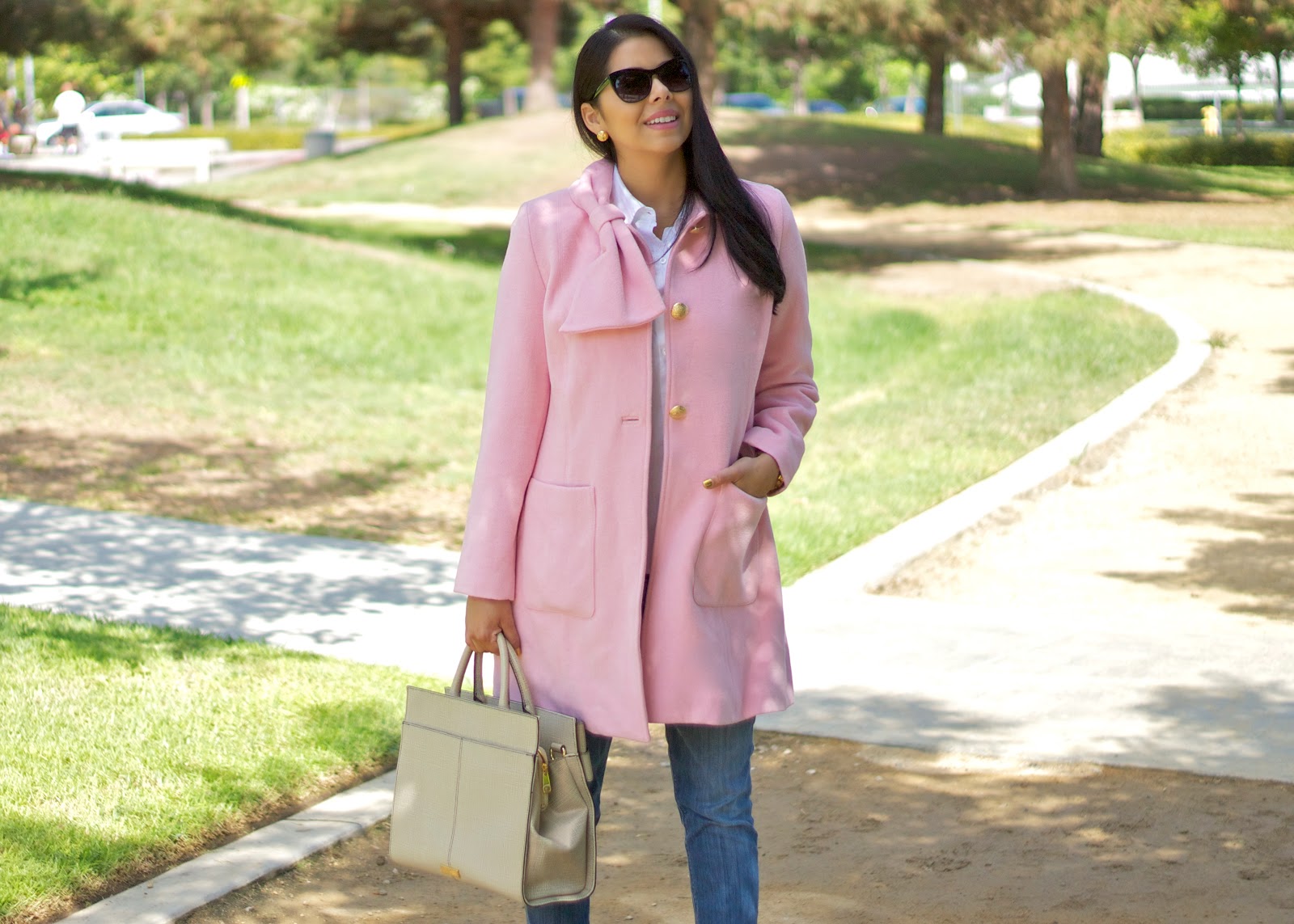 Pink coat for Fall 2014, socal fashion blogger, brunette fashion blogger, latina blogger, mexican blogger, mexican fashion blogger, latina fashion blogger, san diego street style, best of san diego street style, best of san diego fashion, best san diego bloggers