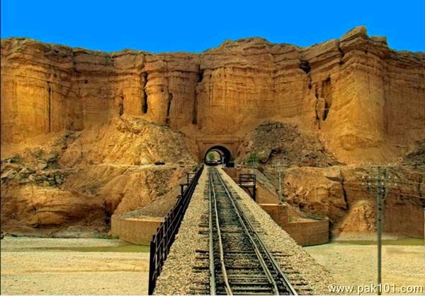 Railway track Sialkot District Punjab Province of Pakistan