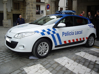 Coche patrulla de la Policia local de Béjar