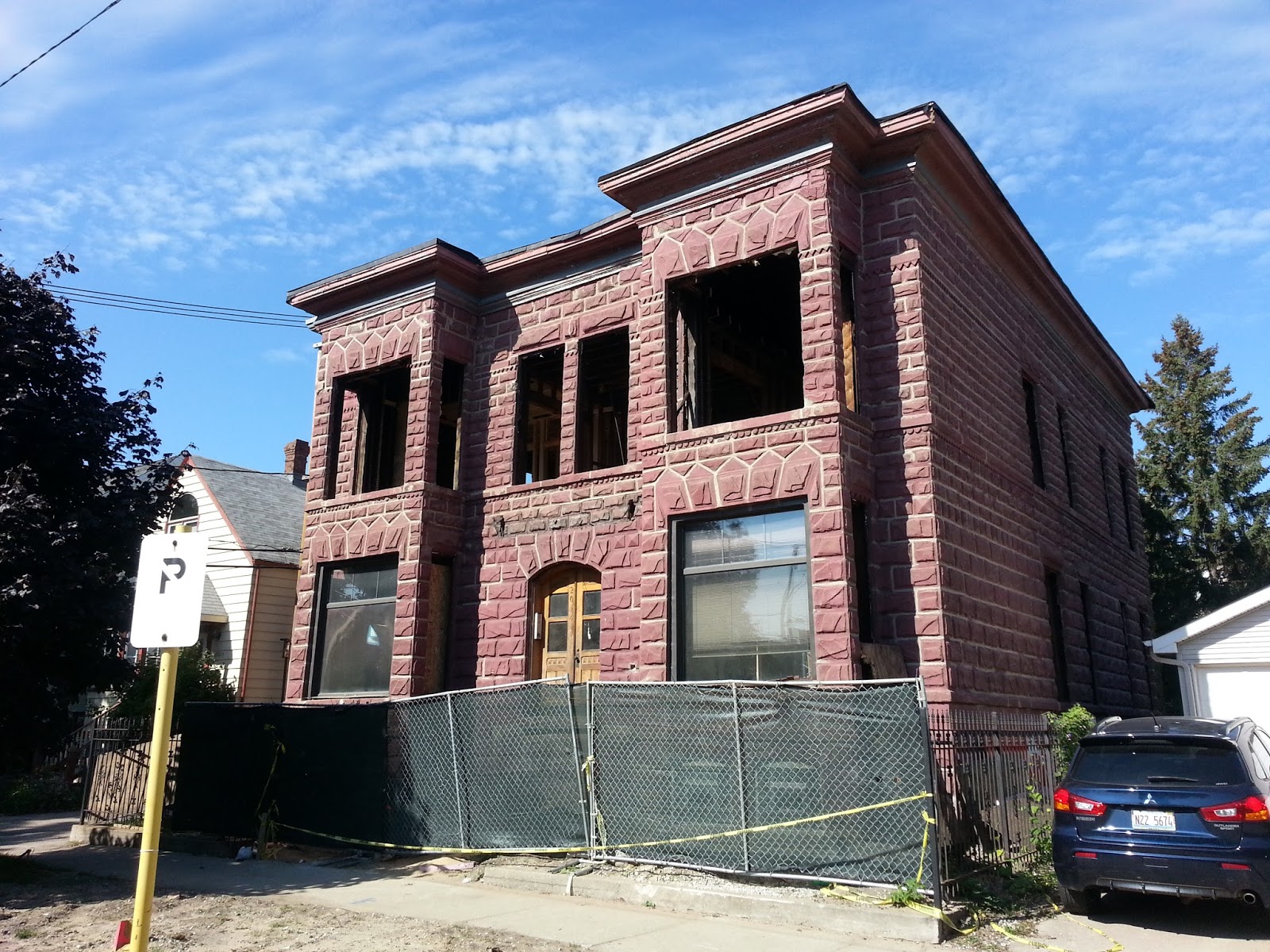 The Chicago Real Estate Local Distinct Lincoln Square fourflat on