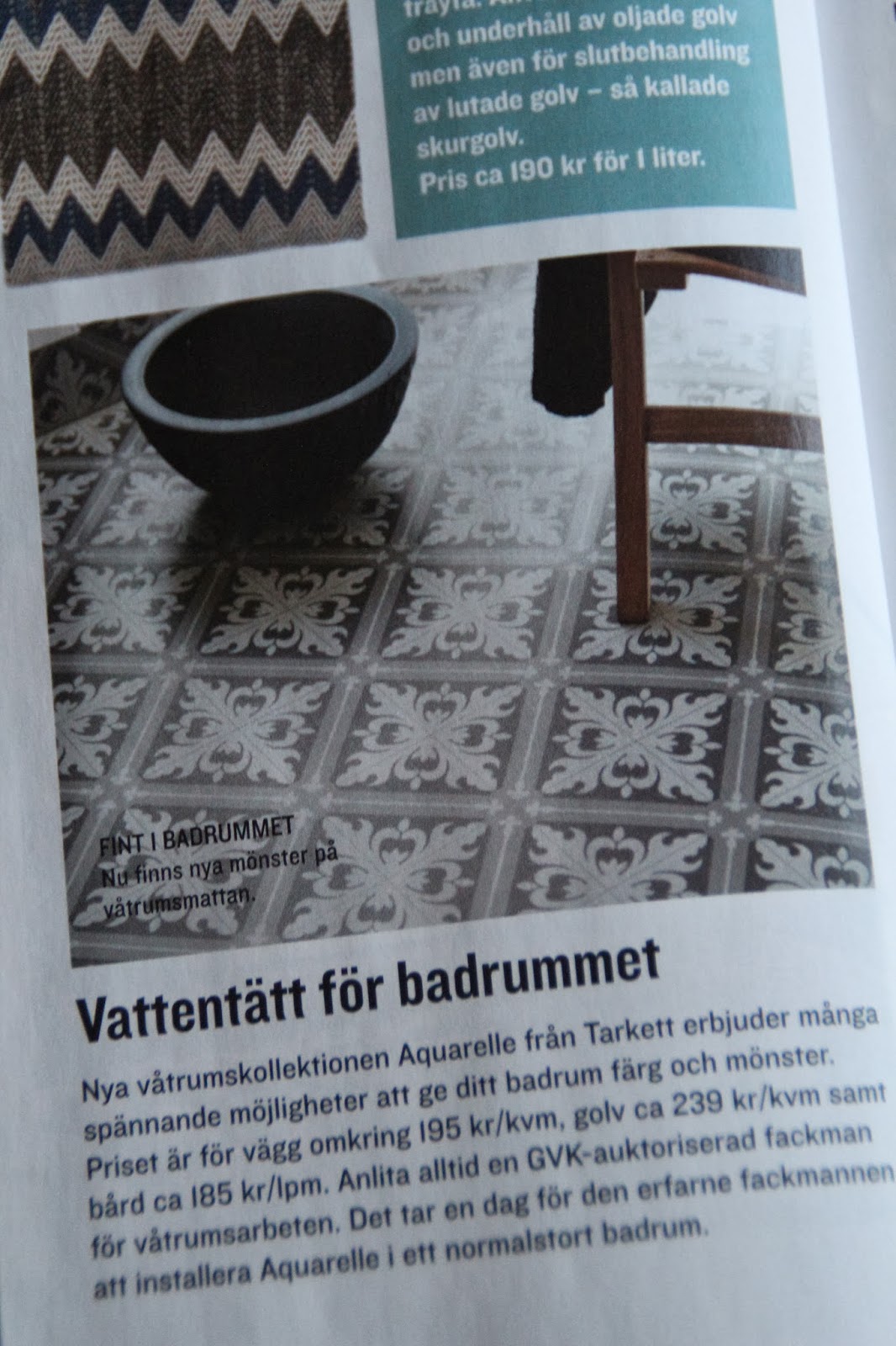 Bellas väg tillbaka: mera kakelfunderingar...