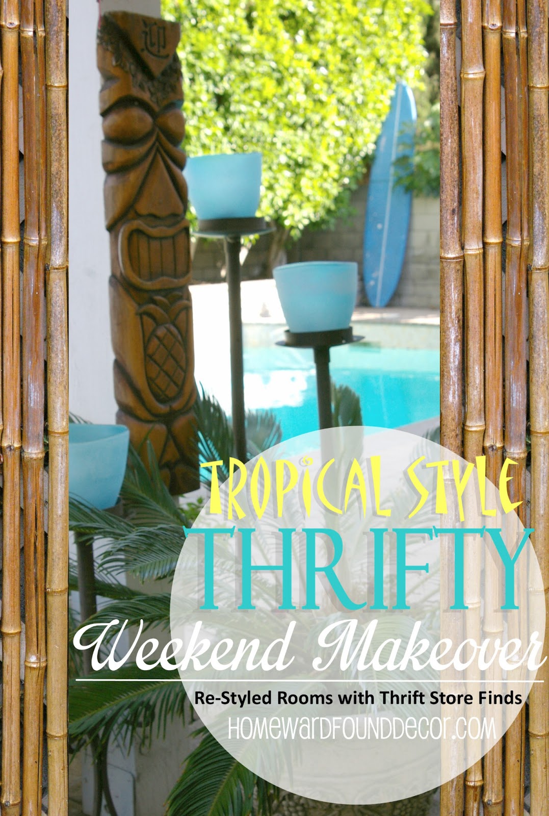 Thrifty Weekend Makeover Part I homewardFOUND decor