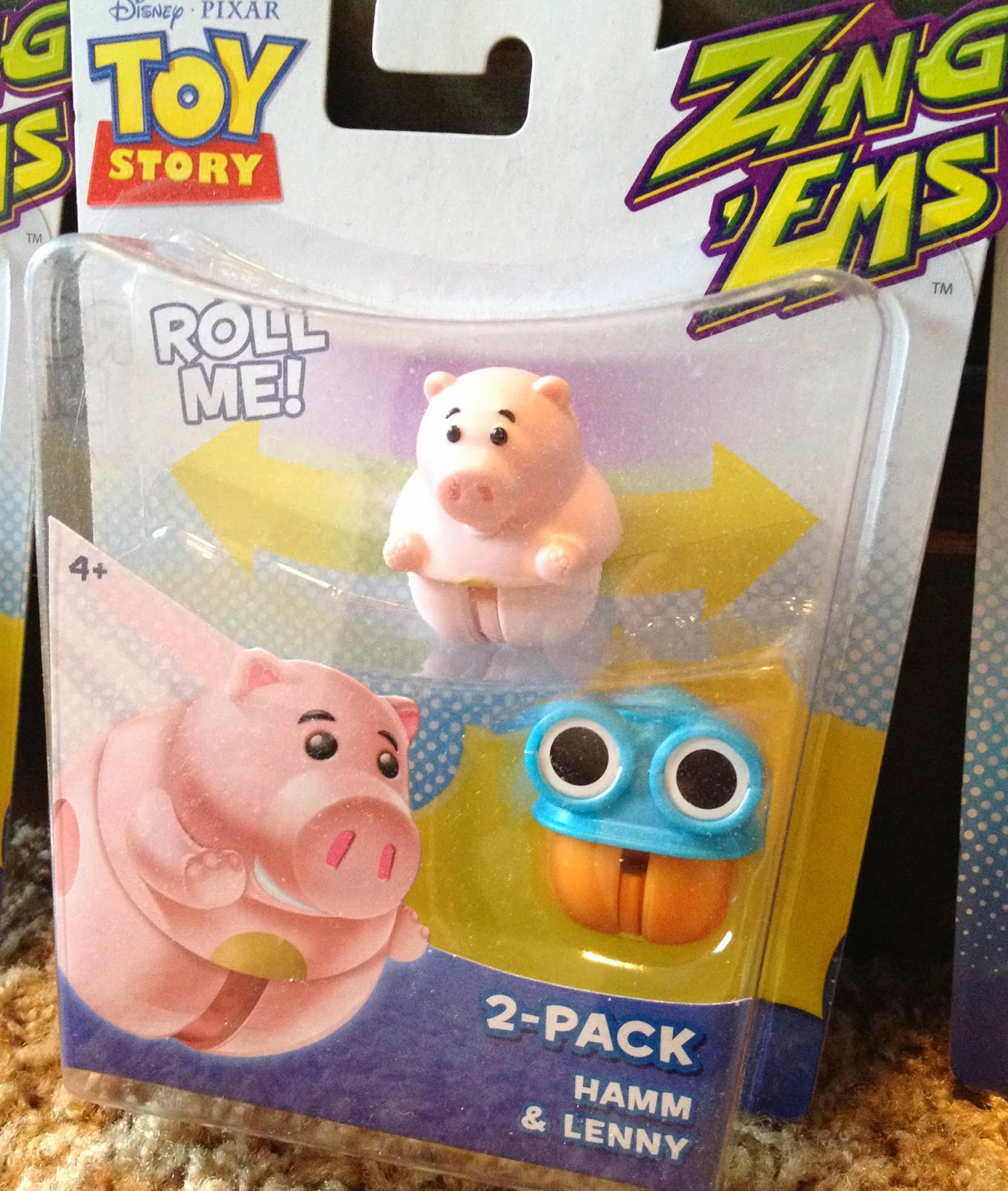 Dan the Pixar Fan Toy Story 1 2 & 3 Zing Ems Wave 2