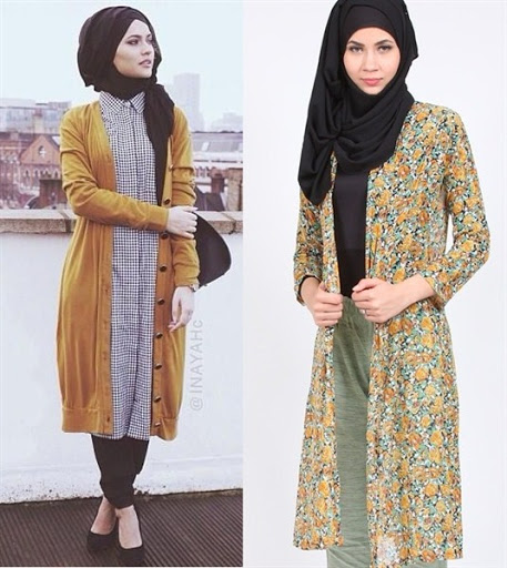 desain model cardigan muslimah terbaru 2017/2018 desain model cardigan muslimah terbaru 2017/2018