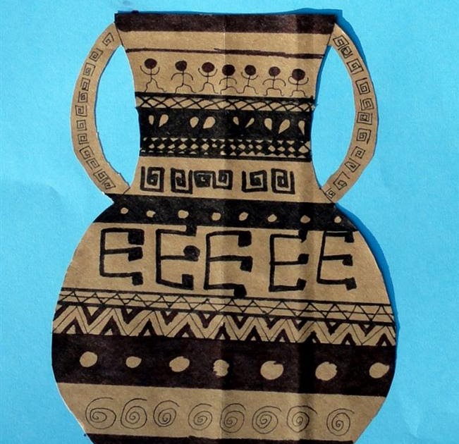 Kids Artists Greek pottery
