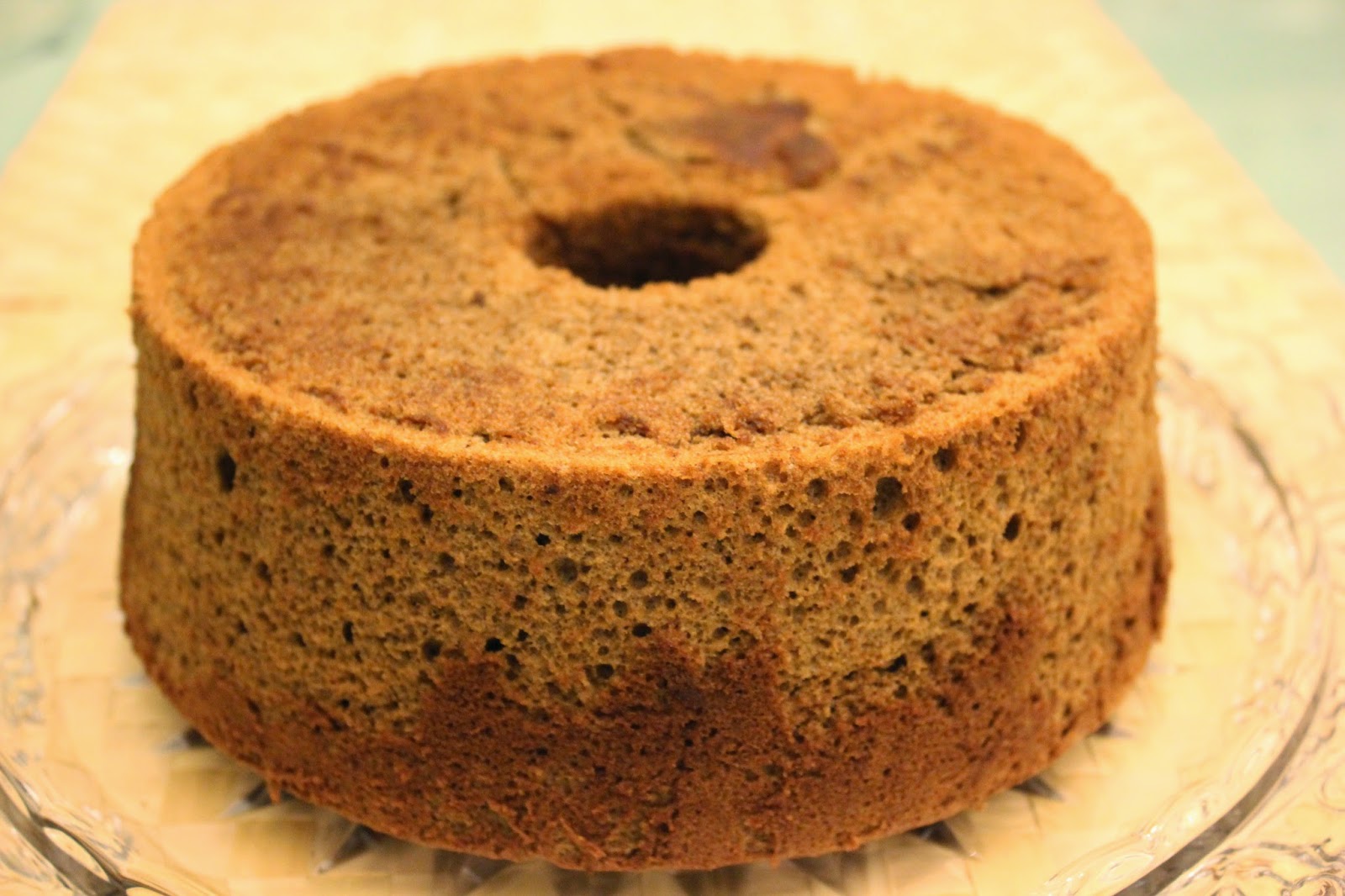 Food Maestro Black Glutinous Rice Flour with Palm Sugar Chiffon Cake