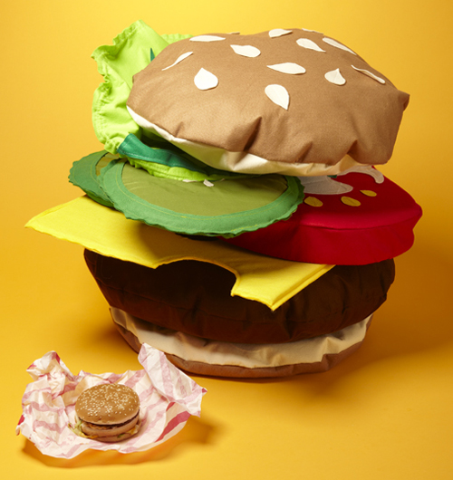 Burger Cushion