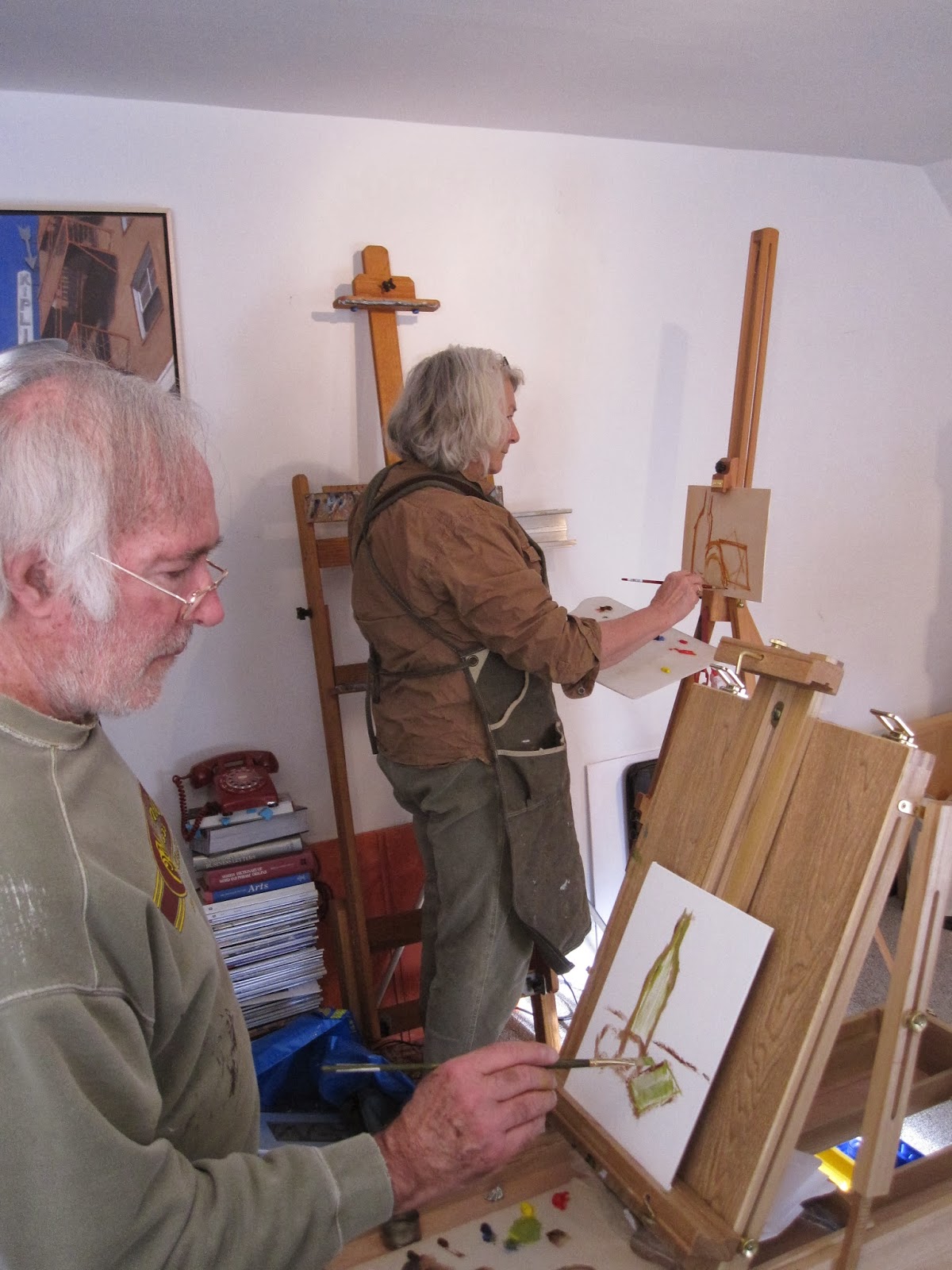 dan graziano art blog: Last Week's One-Day Oil Painting Workshop