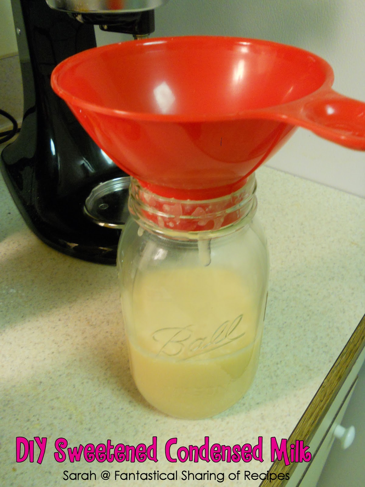 Fantastical Sharing of Recipes DIY Sweetened Condensed Milk