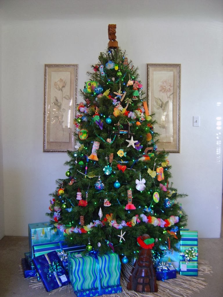Tiki Hut Living Blog Tropical Christmas Tree