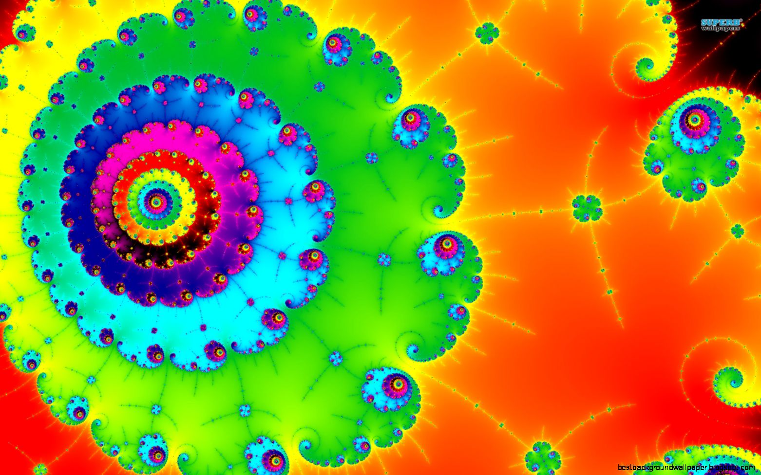 Colorful spiral fractal wallpaper   Abstract wallpapers   15242 Colorful spiral fractal wallpaper   Abstract wallpapers   15242