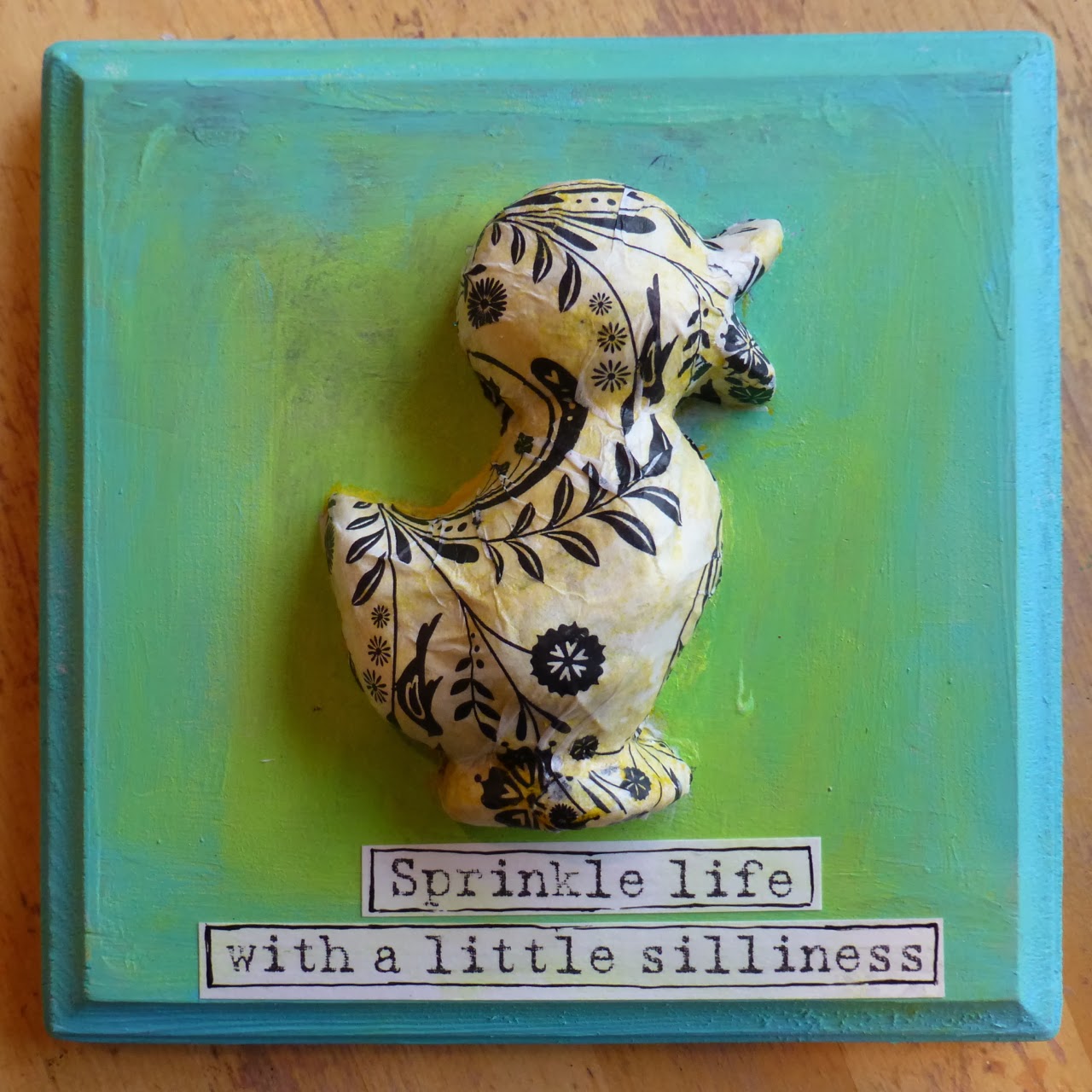 Made by Nicole Silly Duck Wall Decor