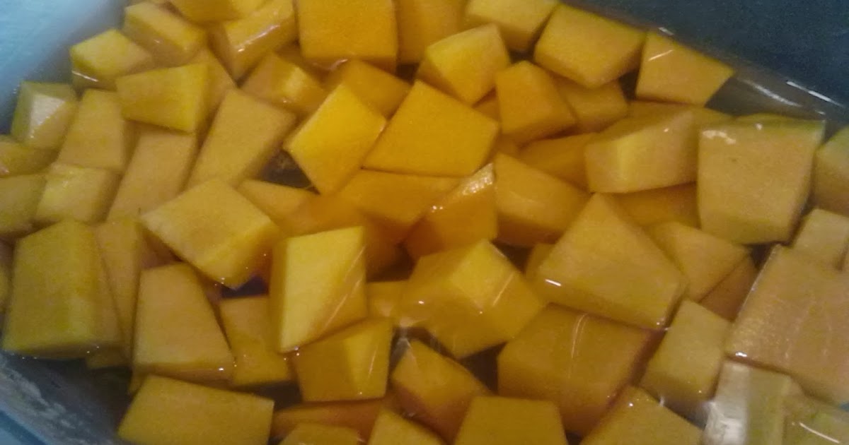 Southern Forager How to Cube a Pumpkin for Canning or Freezing