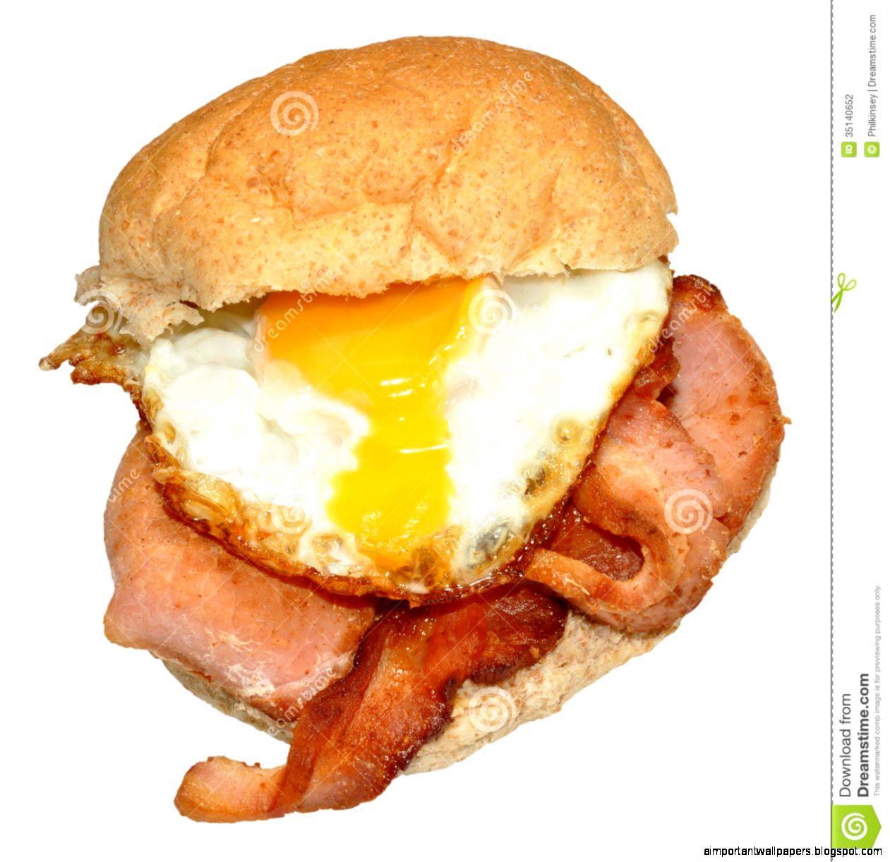 Egg And Bacon Sandwich Stock Photography Image 35140652 Egg And Bacon Sandwich Stock Photography Image 35140652