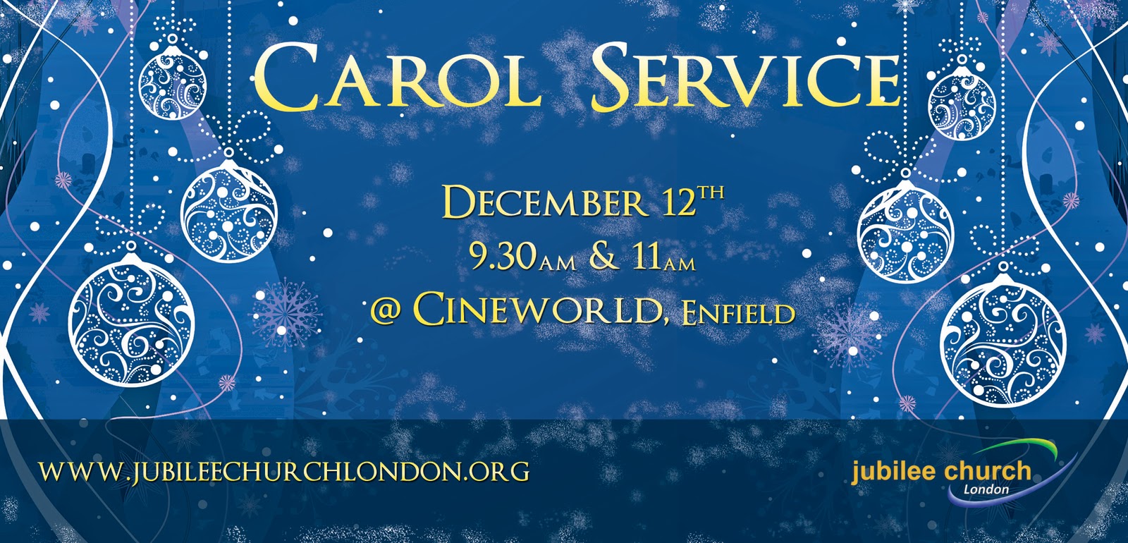 christmas carol invitation