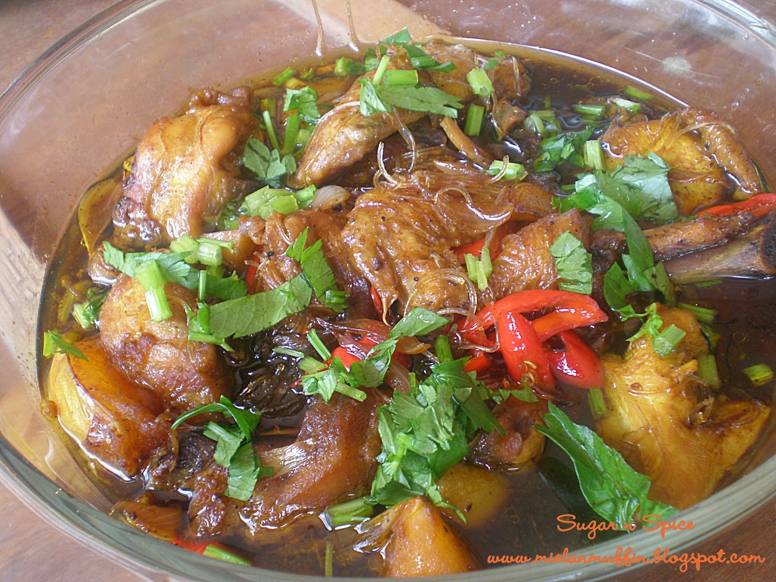 Sugar �n� spice Ayam Masak Semur (Kicap Black Pepper)