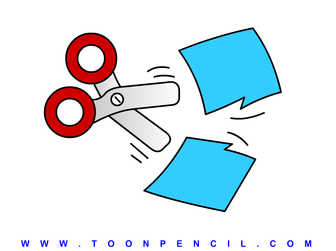 Simple Scissor Drawing