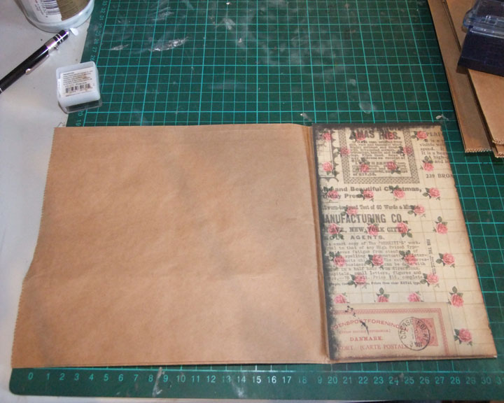 My Creative Scrapbook Step by Step Paper Bag Album Tutorial by Shell