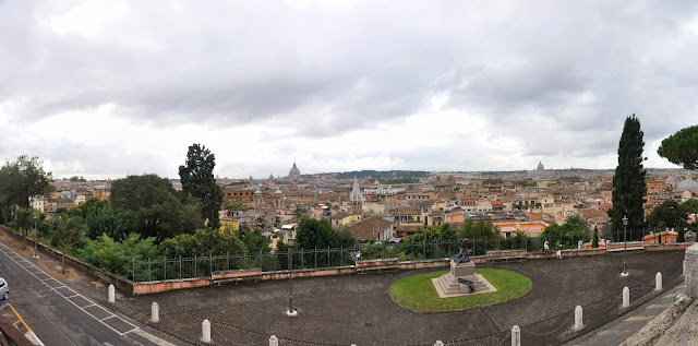 View from Borghese Park View from Borghese Park