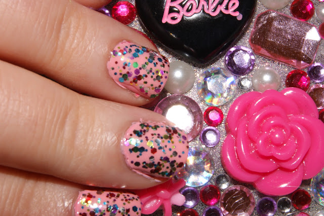 Barbie Inspired Nails