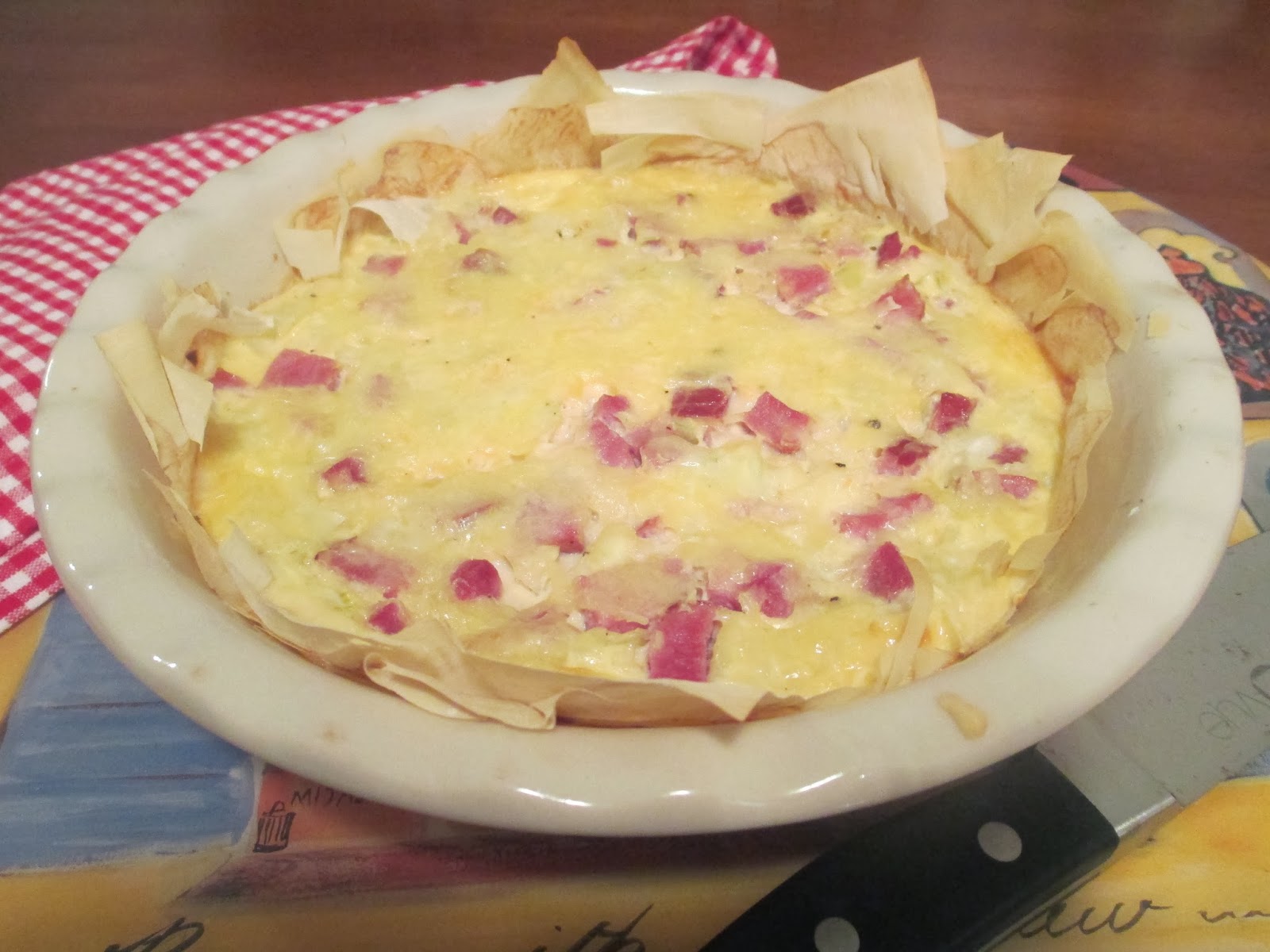 Ham and Egg Pie Laws of the Kitchen
