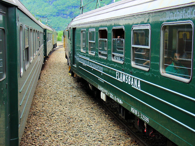 One of the world's most scenic railways—the Flåm Railway.