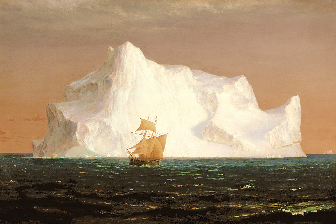 Icebergs Painting Of Spanish Artist Icebergs Painting Of Spanish Artist