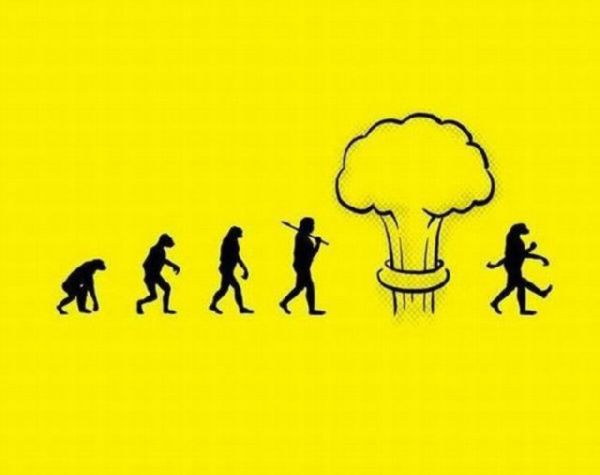 La evolución del hombre  Evolving-evolution+guerra+nuclear