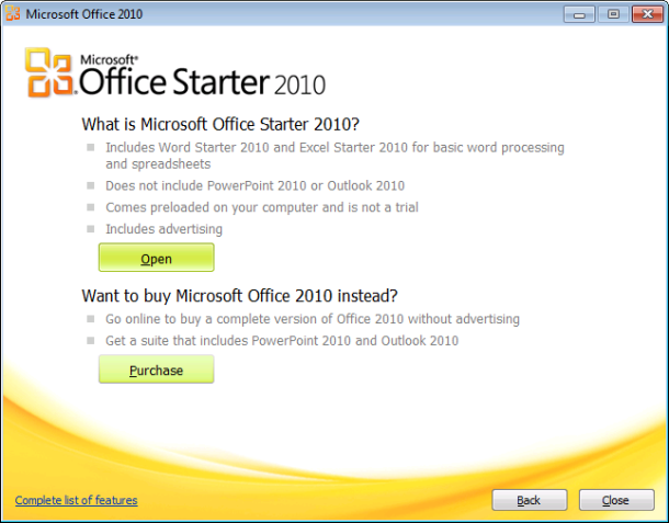 ms office 2010 blue edition